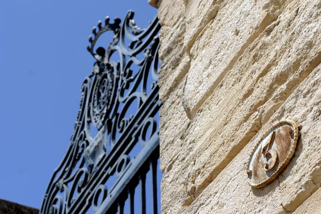 Portail  Montpellier, wrought-iron gate in Montpellier